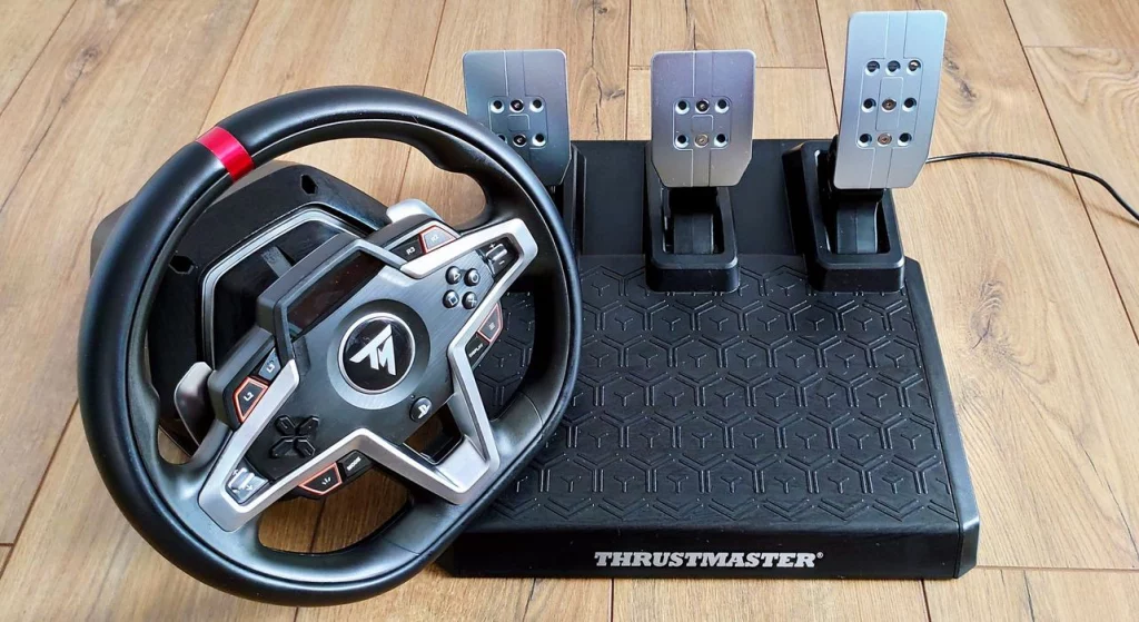 Thrustmaster-T248-Gear-Paddles-and-Buttons