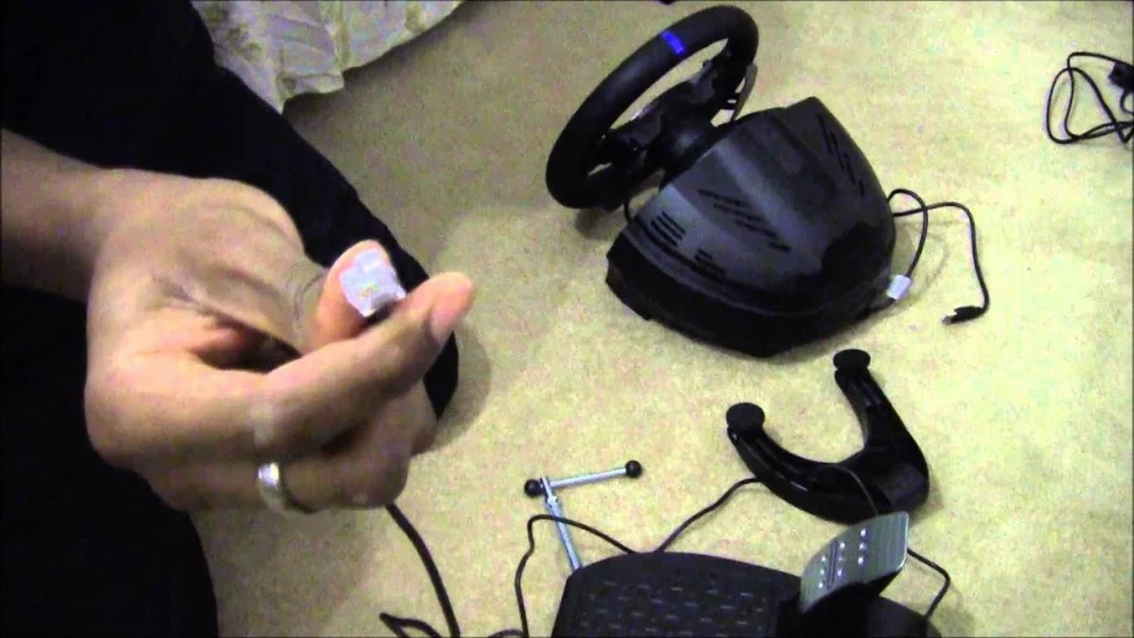 Thrustmaster-T300RS-Powering-Up-and-Setup