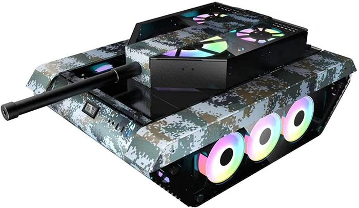 LIQIANG-Computer-Case-ATX-Game-Case-Tank-shape