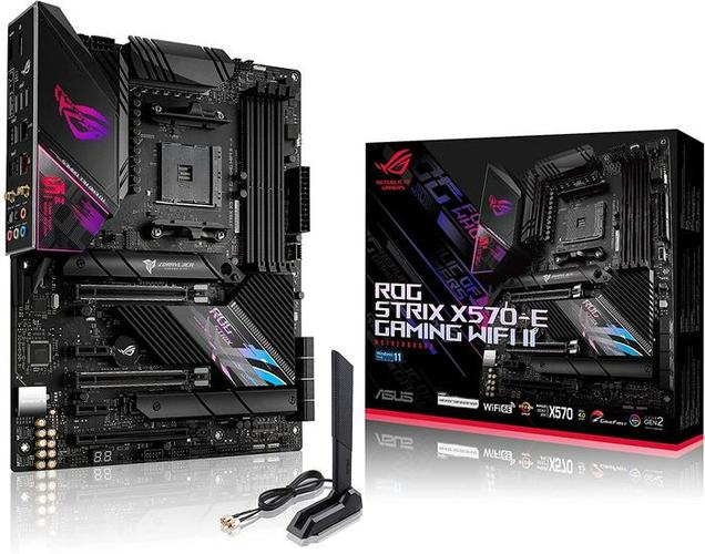 ASUS-ROG-Strix-X570-E-Gaming-WiFi-II-AMD-AM4-X570S-ATX-Gaming-Motherboard