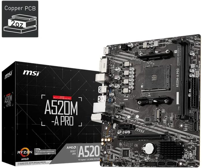 MSI-A520M-A-PRO-Gaming-Motherboard