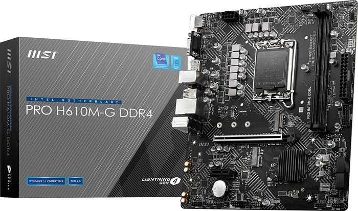 MSI-PRO-H610M-G-DDR4-DDR4