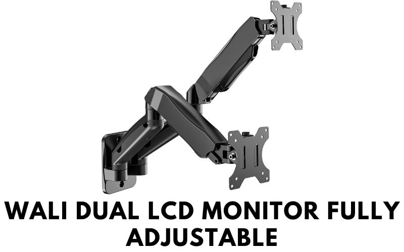WALI-Dual-LCD-Monitor-Fully-Adjustable