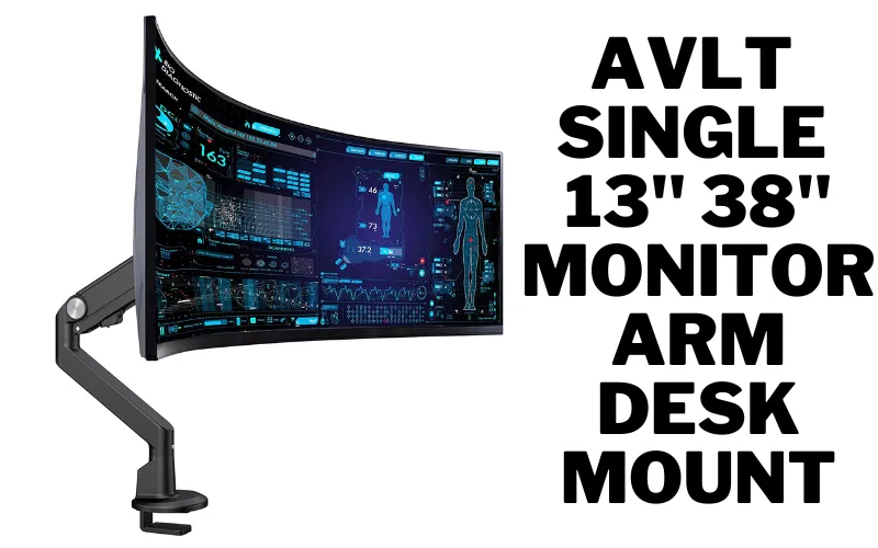 AVLT-Single-13-38-Monitor-Arm-Desk-Mount