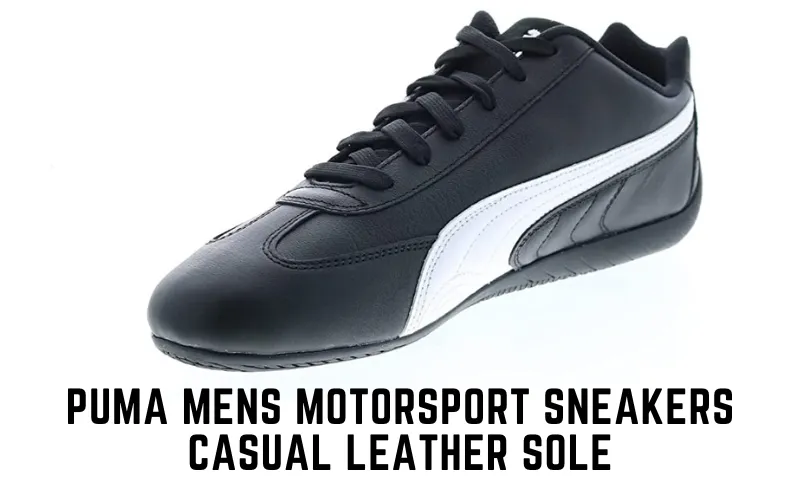 PUMA-Mens-Motorsport-Sneakers-Casual-Leather-sole